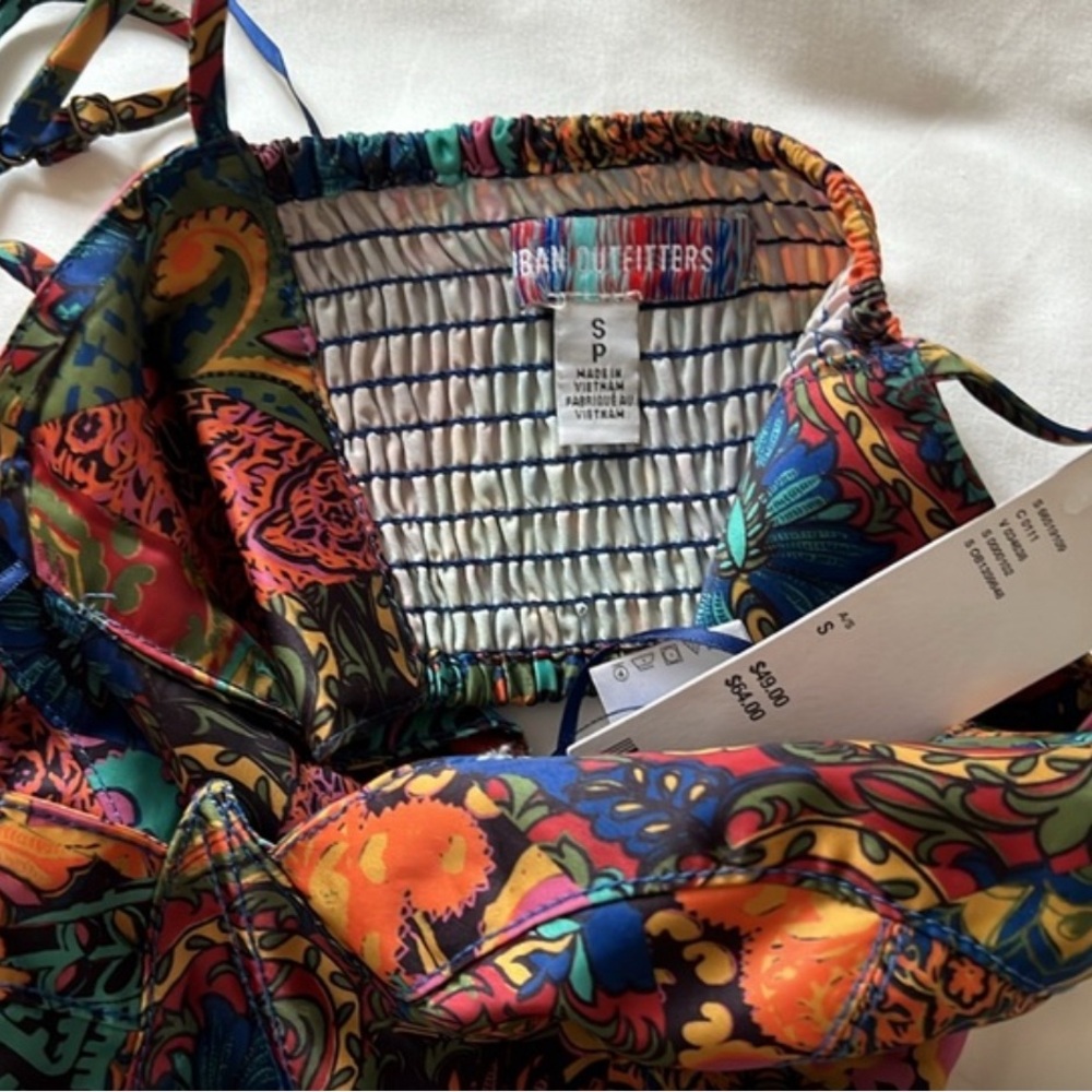 COPY - (NWT) UO Abstract Corset Top - Picture 5 of 6
